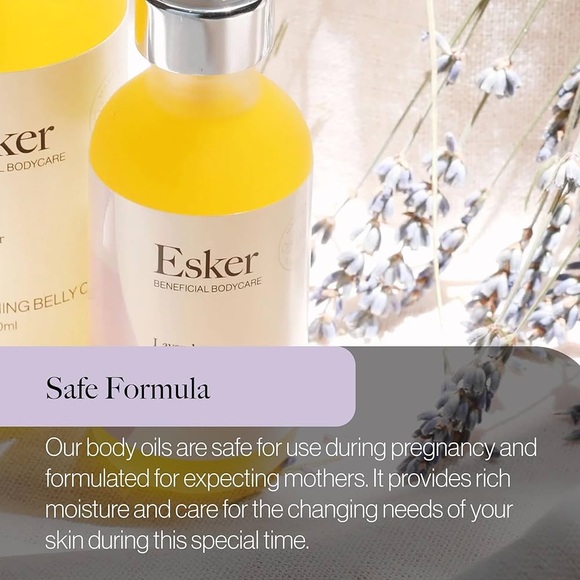 New Esker Beneficial Bodycare Soothing Belly Oil 4oz!!🔥🔥🔥 - Picture 4 of 15